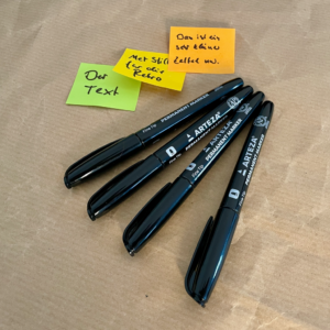 Bester Workshop Teilnehmer Stift